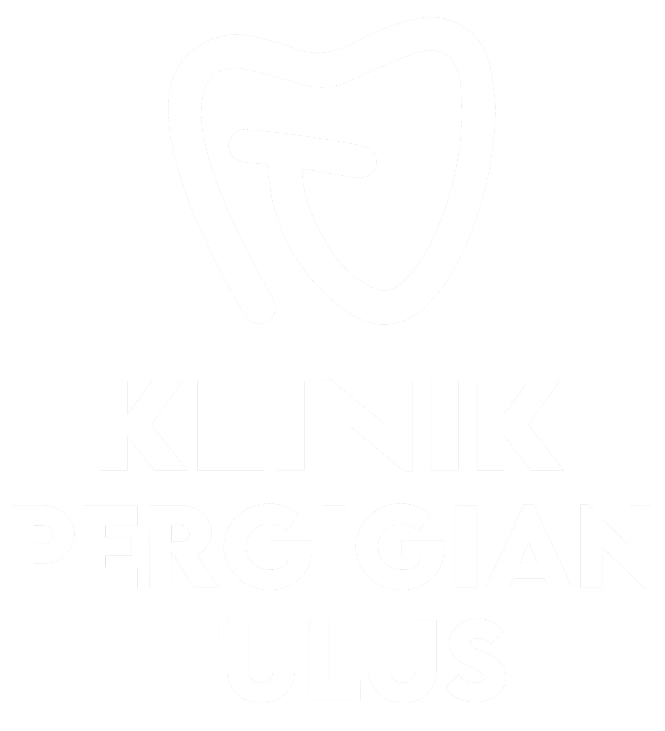 Logo Klinik Perigigian Tulus with Text